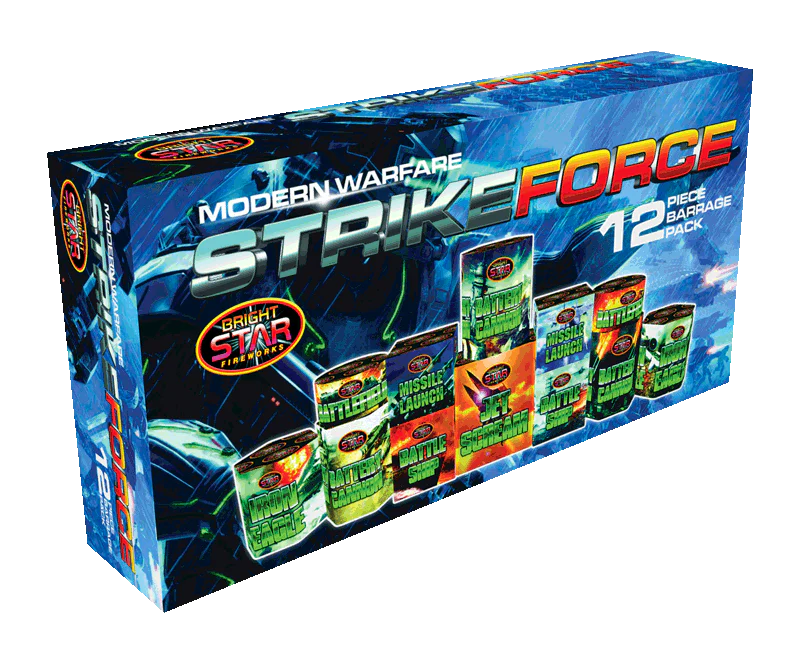 Strike Force Barrage Pack 12 piece