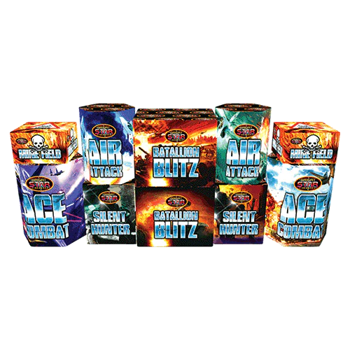 Battle Tank Barrage Pack - 10 piece