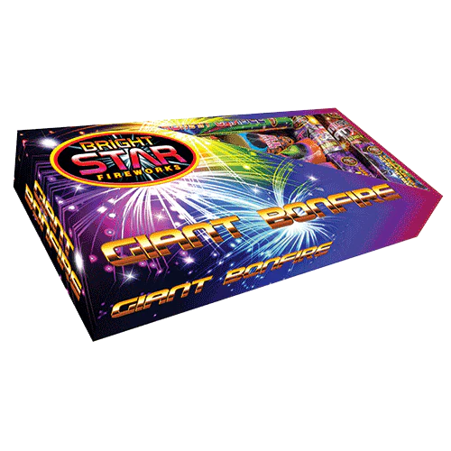 Giant Bonfire Fireworks Selection Box 26 piece