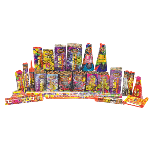 Giant Bonfire Bundle - Long Lasting - 37 piece