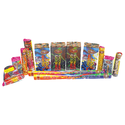 Monster Firework Bundle - Low Noise - 23 piece (Low Noise)