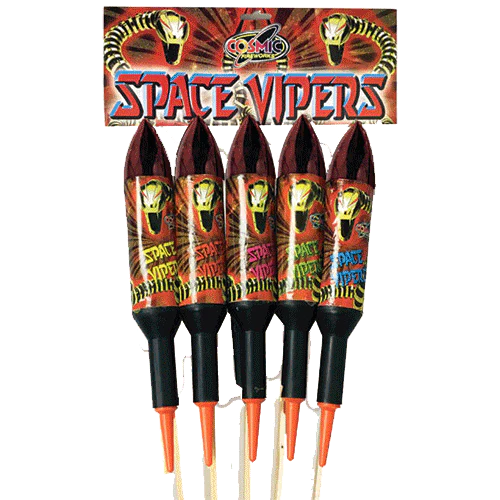 Space Vipers 5 piece Double Burst Rocket Pack