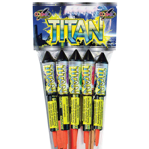 Titan Rocket Pack - 5 piece