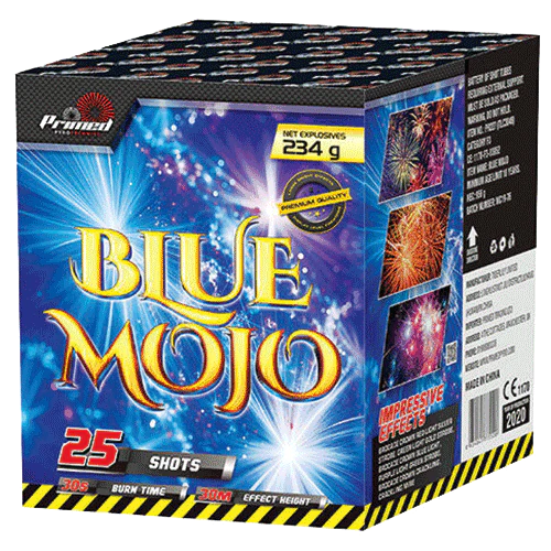 Blue Mojo 25 Shot Gender Reveal Barrage