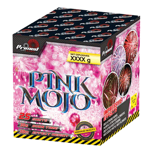 Pink Mojo 25 Shot Gender Reveal Barrage