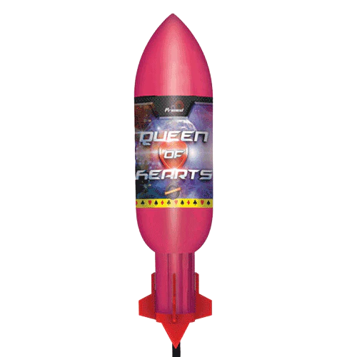 Queen of Hearts Occasion Rocket Firework