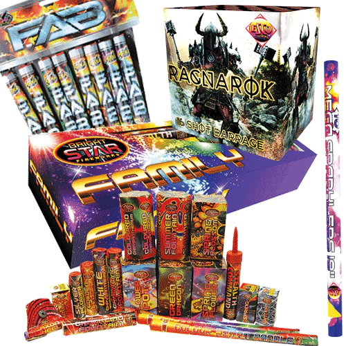 Family Firework Bundle - 37pce