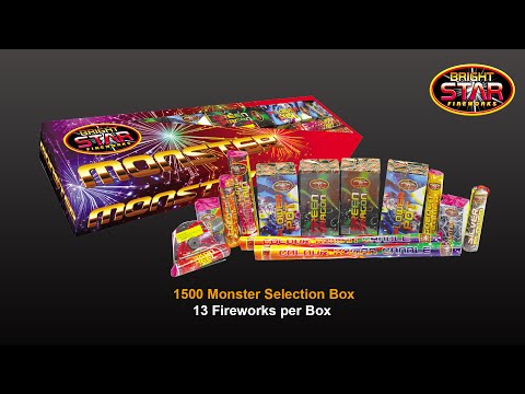 Monster 13 piece Selection Box