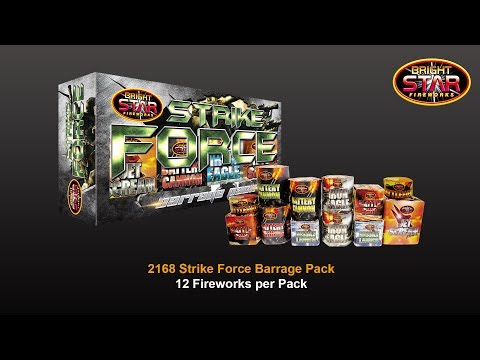 Strike Force Barrage Pack 12 piece