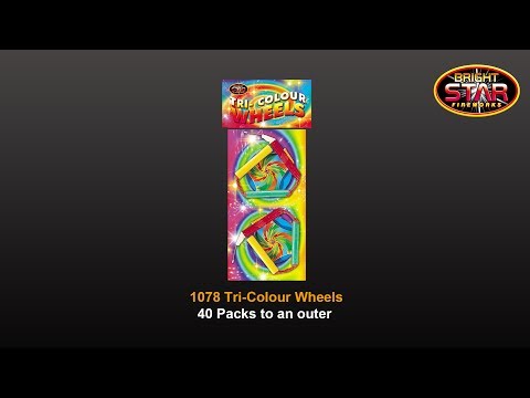 Tri Colour Wheel Pack - 2 piece (Low Noise)